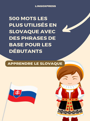 cover image of 500 mots les plus utilisés en slovaque avec des phrases de base pour les débutants
